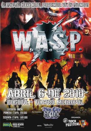 Resultado de imagen para wasp en colombia 2010"
